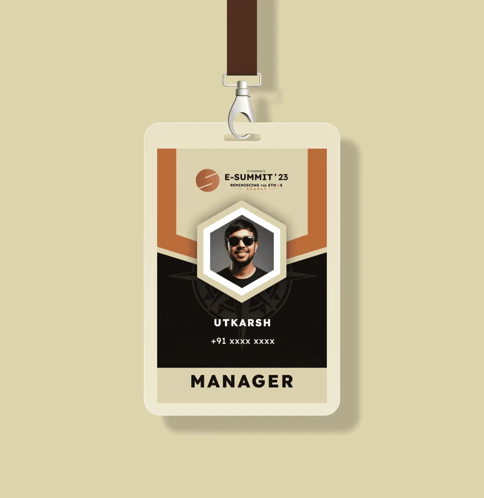 Team ID card design